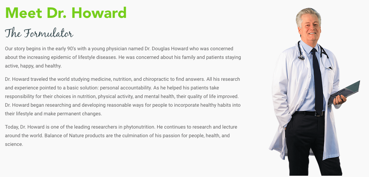 founder of balance products