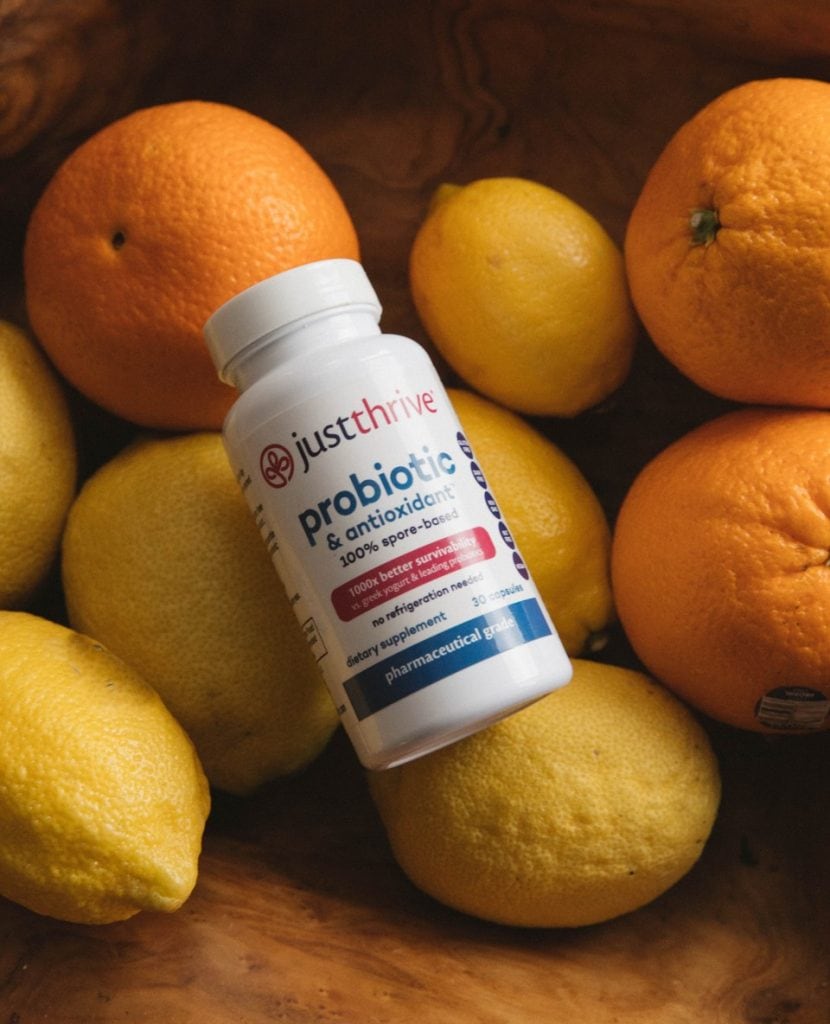 Just Thrive Probiotic and Antioxidant spore based in fruits