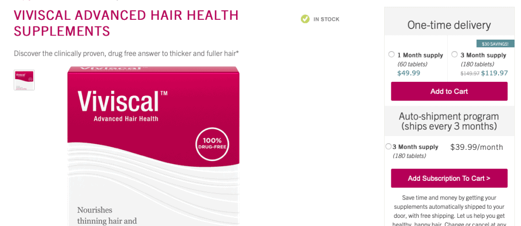 buy viviscal