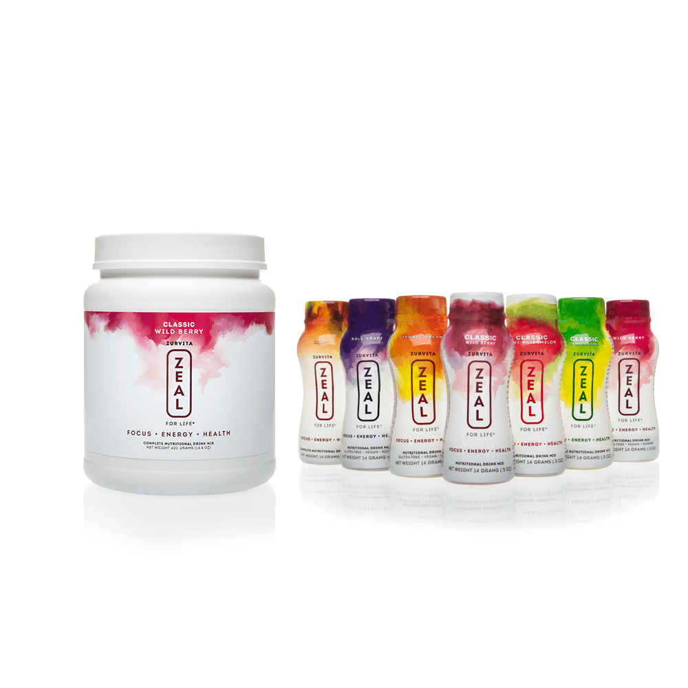 Zeal Nutritional Drink Mix Combo Pack