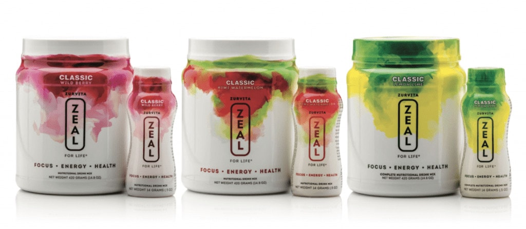 Zurvita Zeal Products