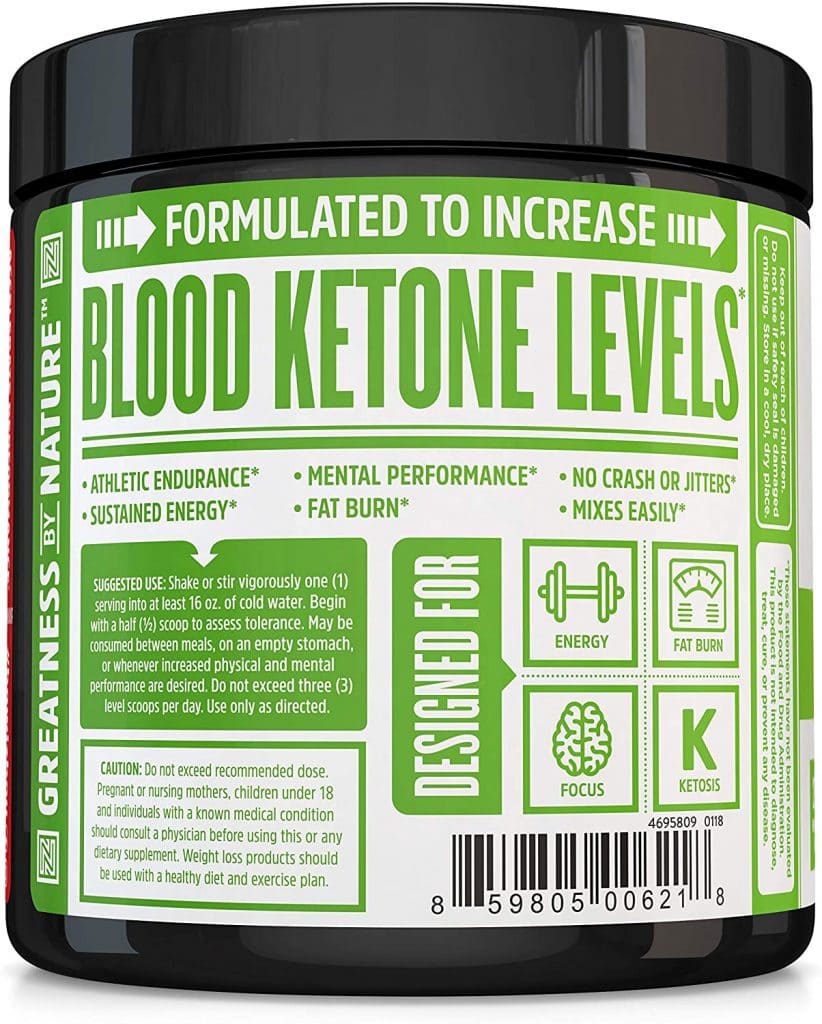 Keto Drive levels