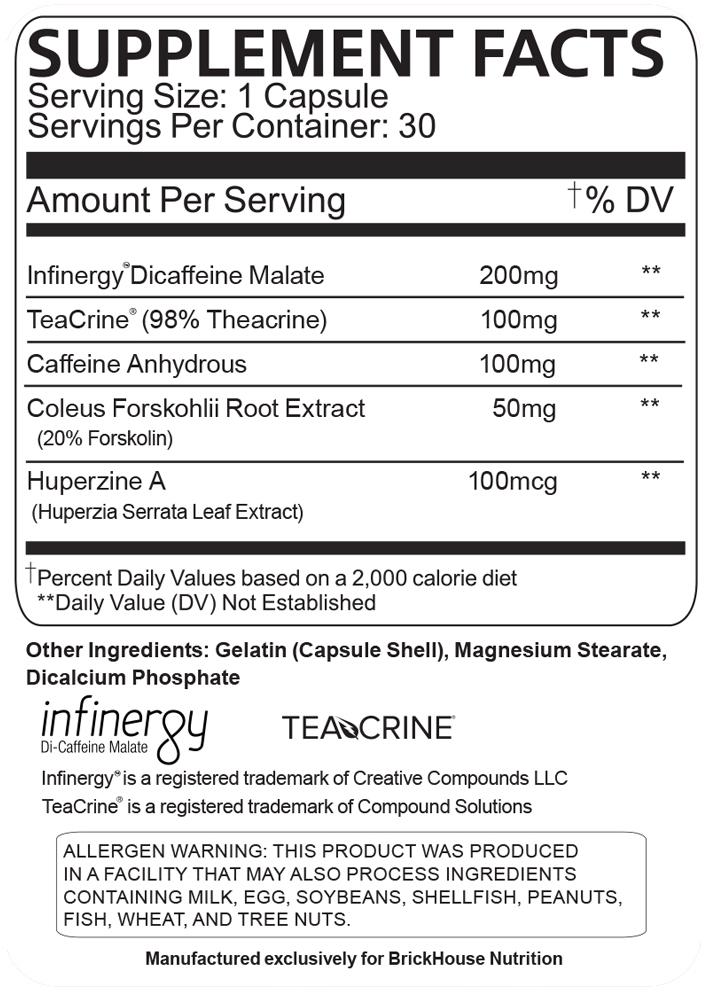 Dawn To Dusk Supplement Facts