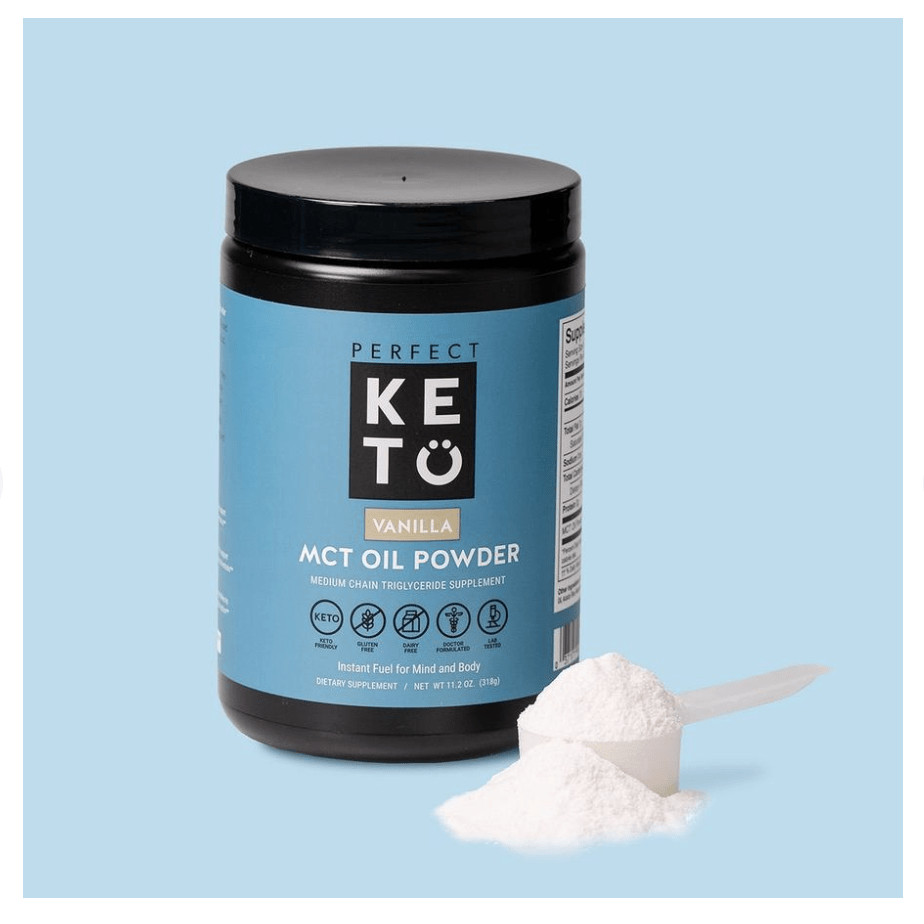 Perfect Keto MCT Oil Powder Bottle