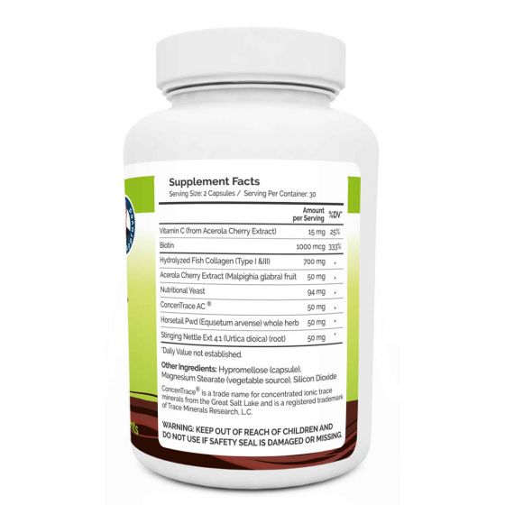 Dr. Berg's Hair Formula Ingredients