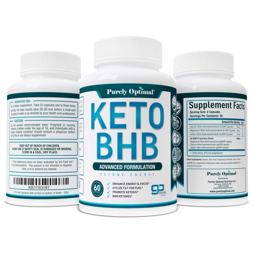 Purely Optimal Keto BHB 3 Pack