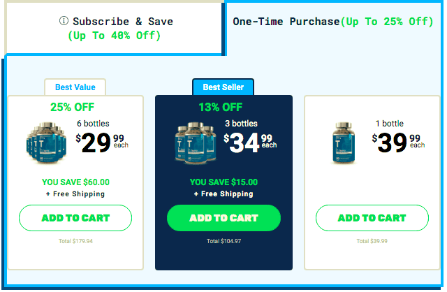 t hero regular prices