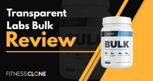 Transparent Labs Bulk Review