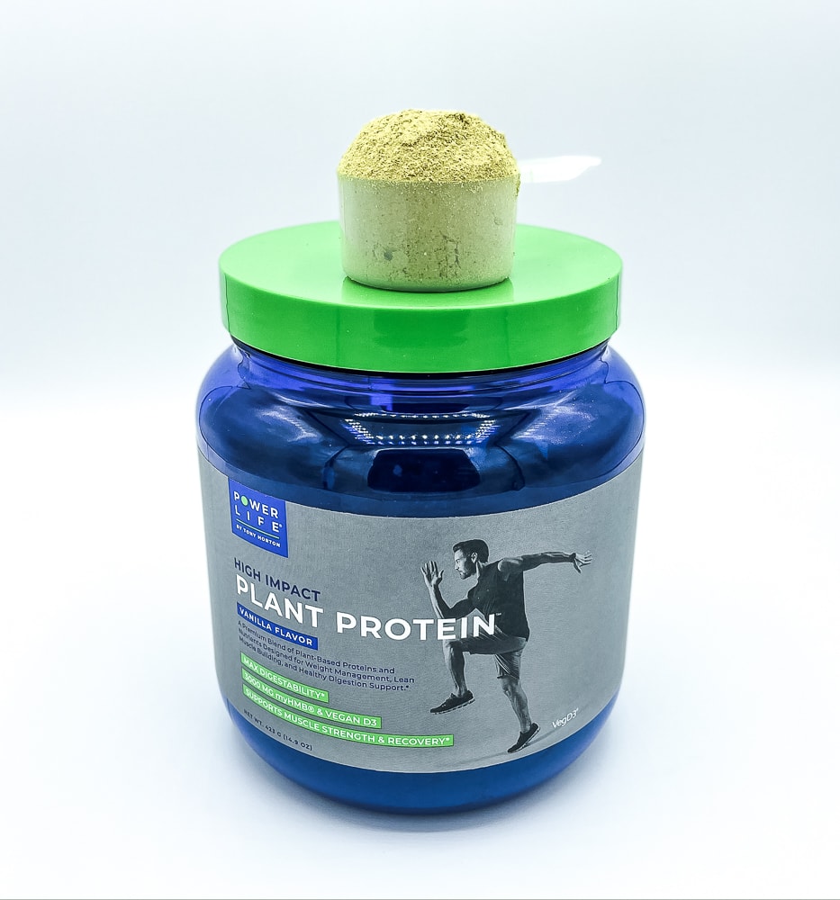 High Impact Plant Protein Powder Supplement