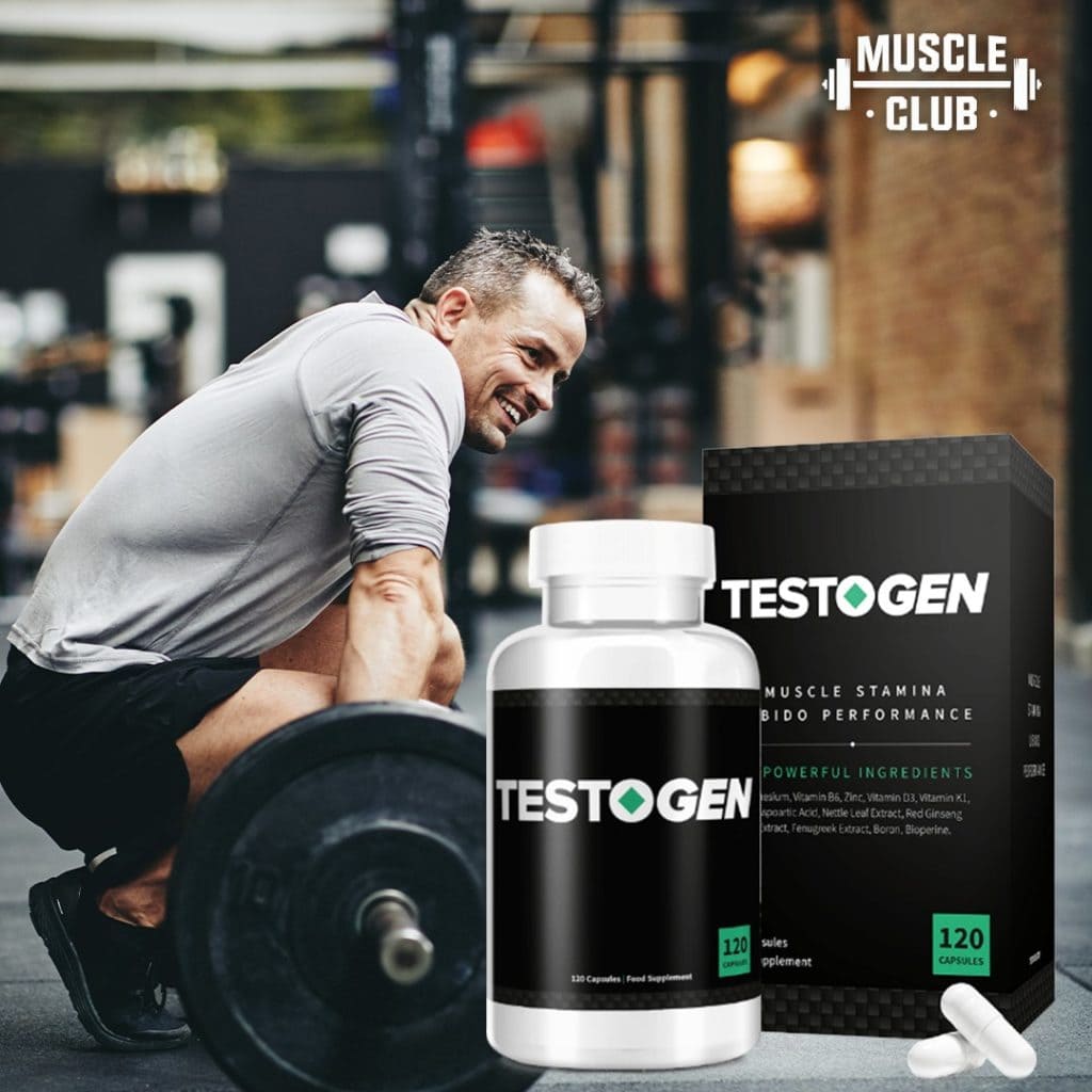 Testogen increased strength and stamina