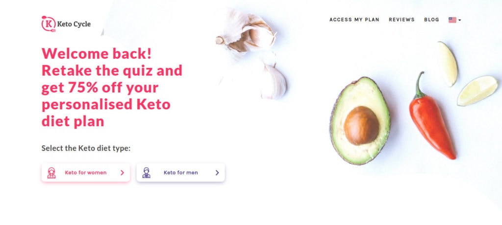 Keto Cycle Home Page