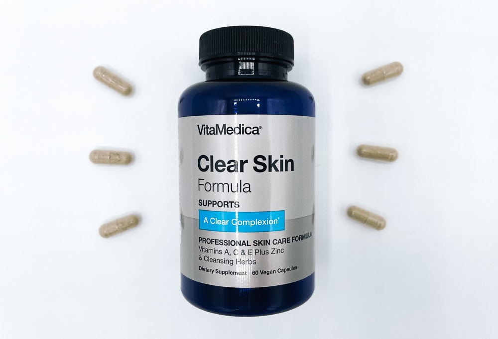 VitaMedica Clear Skin Formula Bottle