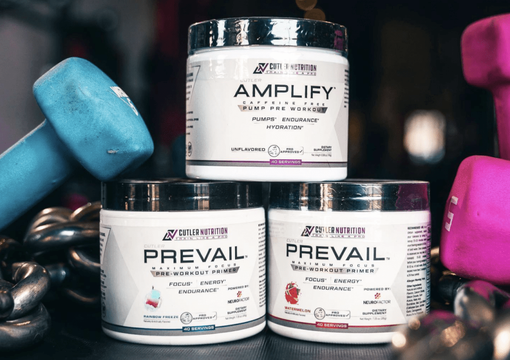 cutler nutrition prevail workout supplement