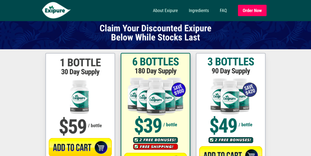 exipure website