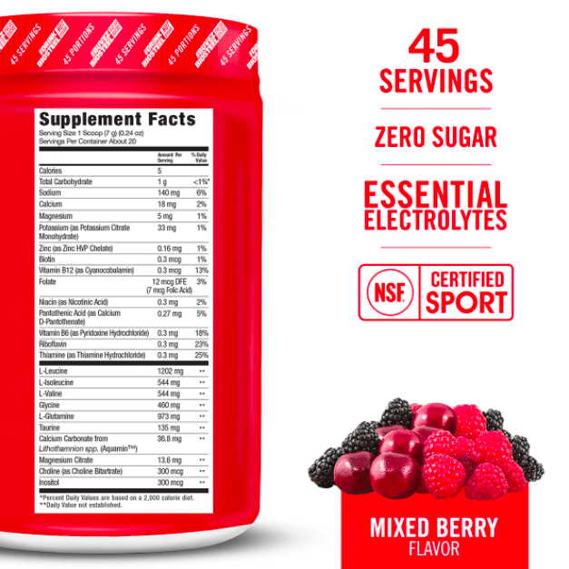 biosteel hydration mix supplement facts