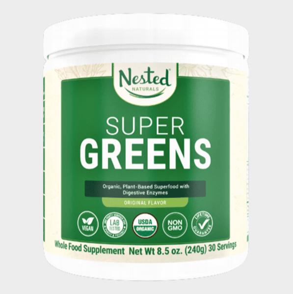 nested naturals super greens