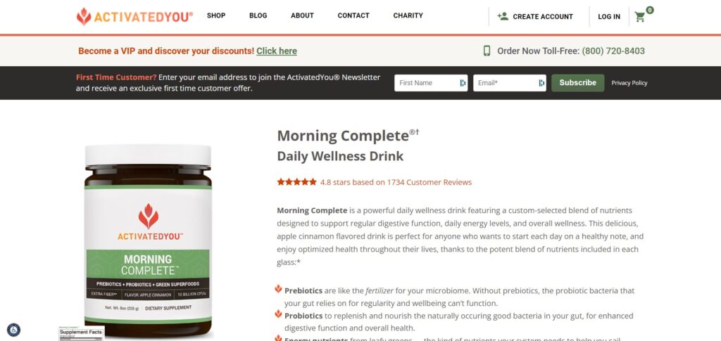 activatedyou morning complete site