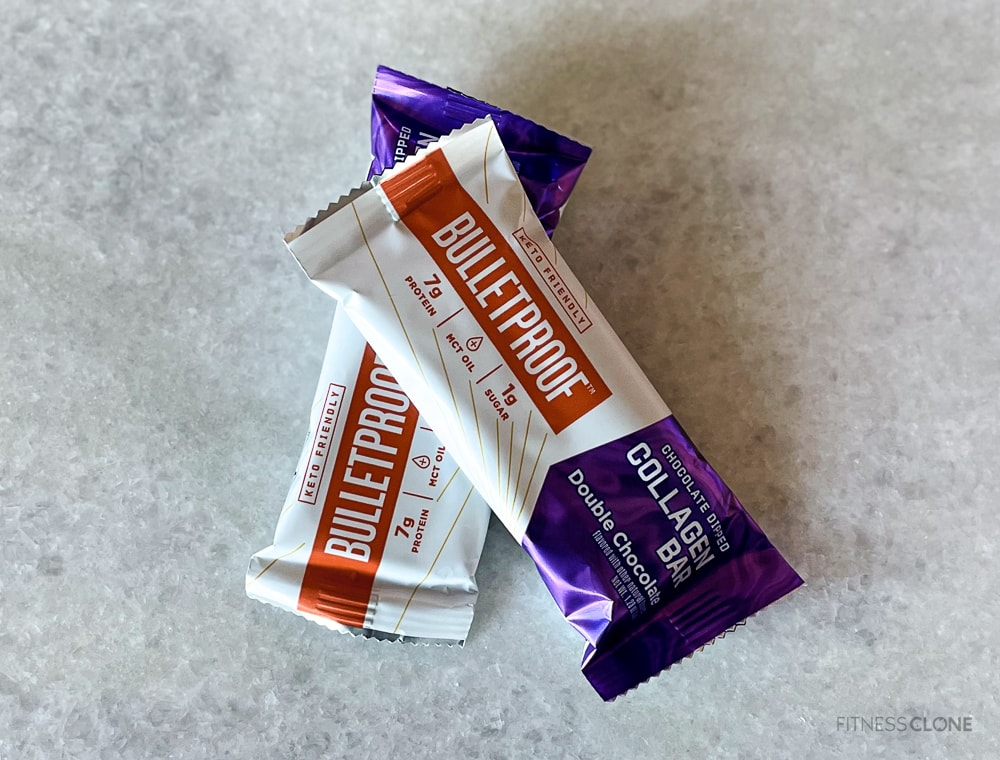 Bulletproof Collagen Protein Bars Double Chocolate