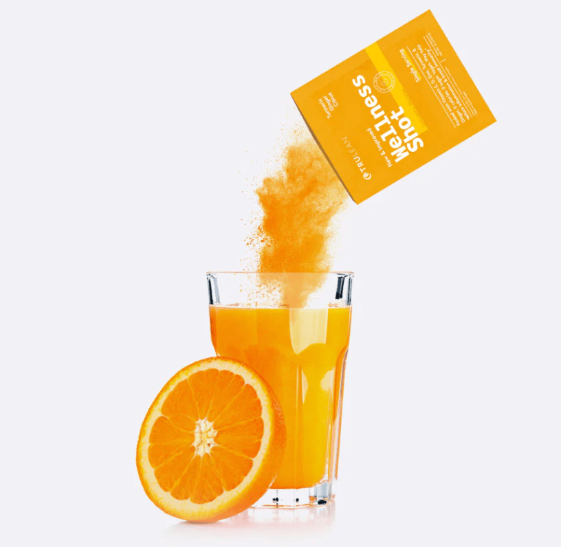 trulean daily immune support wellness shot powder