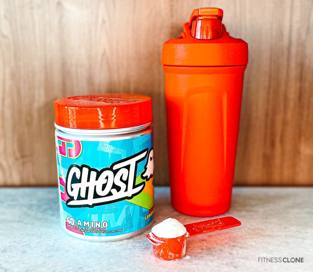 Ghost Amino Powder And Shaker Bottle