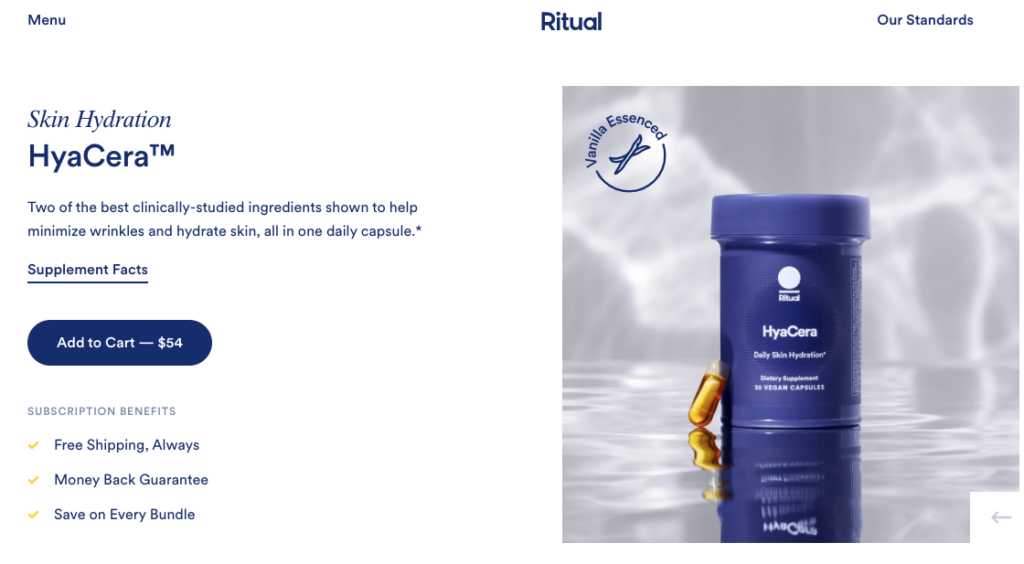 HyaCera Website