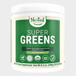 nested naturals super greens