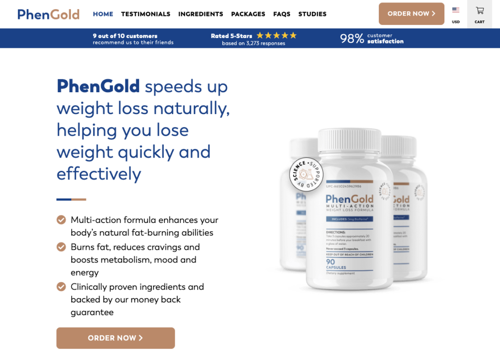 Phengold Website