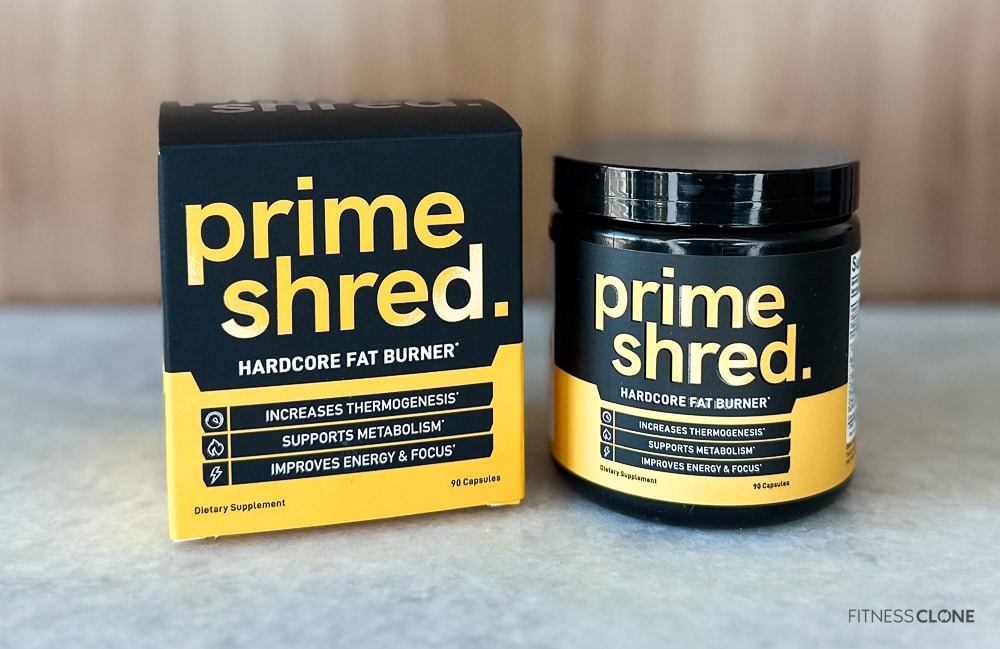 PrimeShred Box And Bottle