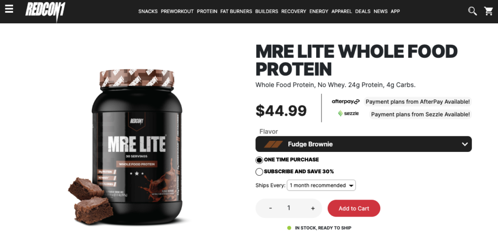 MRE Lite Website