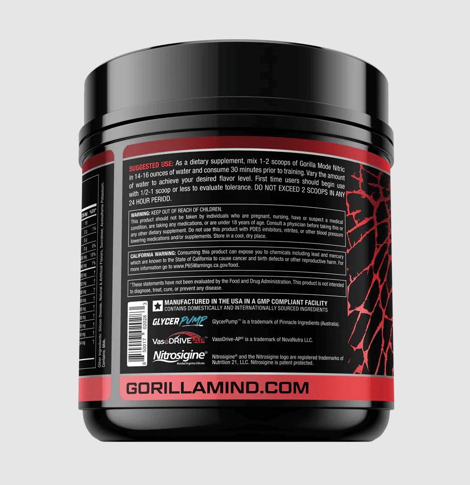 How to Take Gorilla Mode Nitric