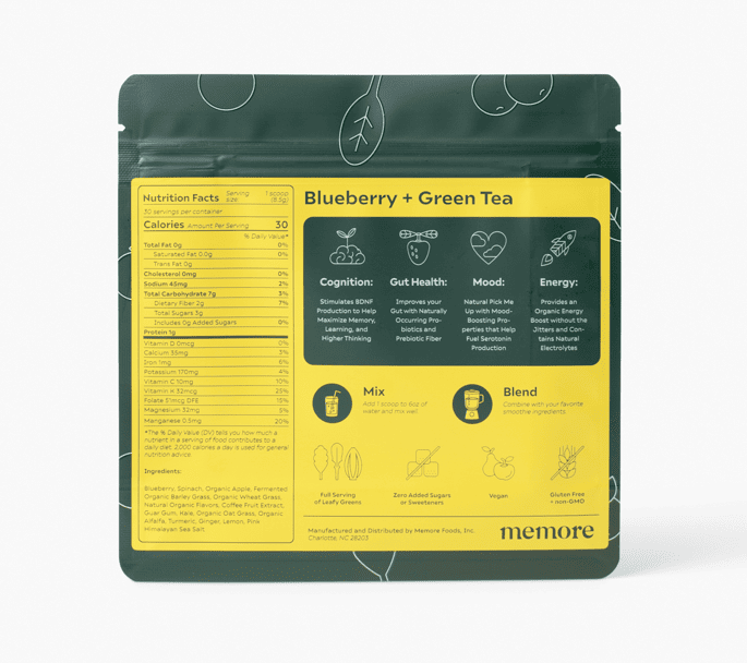 Memore Greens Packet