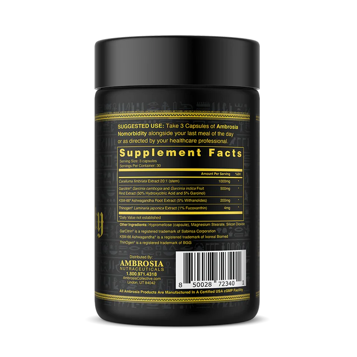 nomorbidity supplement facts